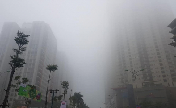 Miền Bắc &ocirc; nhiễm kh&ocirc;ng kh&iacute; k&eacute;o d&agrave;i