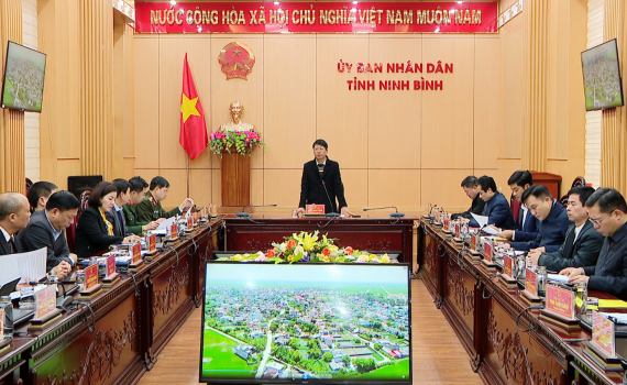 Hội nghị thảo luận, bỏ phiếu đề nghị x&eacute;t c&ocirc;ng nhận tỉnh Ninh B&igrave;nh ho&agrave;n th&agrave;nh nhiệm vụ x&acirc;y dựng n&ocirc;ng th&ocirc;n mới