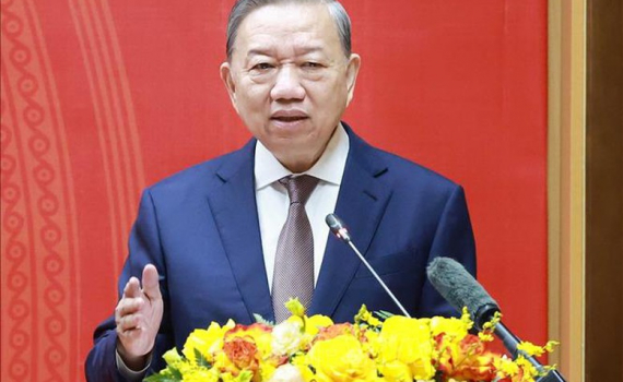 Tổng B&iacute; thư T&ocirc; L&acirc;m: Tập trung th&aacute;o gỡ kh&oacute; khăn, r&agrave;o cản, n&uacute;t thắt để ng&agrave;nh y tế vươn dậy