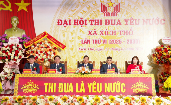 Đại hội Thi đua y&ecirc;u nước x&atilde; X&iacute;ch Thổ lần thứ VI, giai đoạn 2025-2030