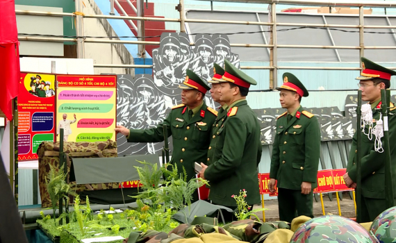 Qu&acirc;n khu 3 kiểm tra c&ocirc;ng t&aacute;c chuẩn bị huấn luyện tại Ninh B&igrave;nh