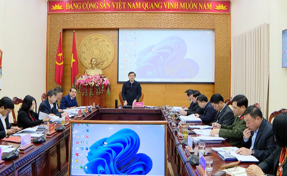 Hội nghị Ban Thường vụ Tỉnh ủy ng&agrave;y 11/2/2025