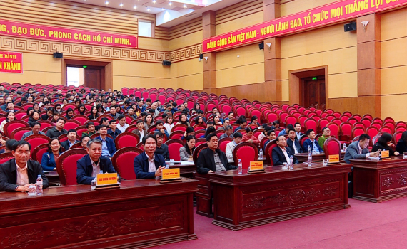 Y&ecirc;n Kh&aacute;nh triển khai c&aacute;c văn bản phục vụ Đại hội Đảng c&aacute;c cấp