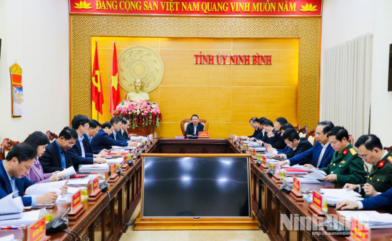 Ban Thường vụ Tỉnh ủy cho &yacute; kiến, cho chủ trương về một số nội dung thuộc thẩm quyền