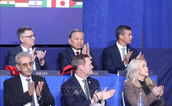 Tổng B&iacute; thư T&ocirc; L&acirc;m dự Phi&ecirc;n khai mạc Hội đồng H&ograve;a b&igrave;nh về Gaza