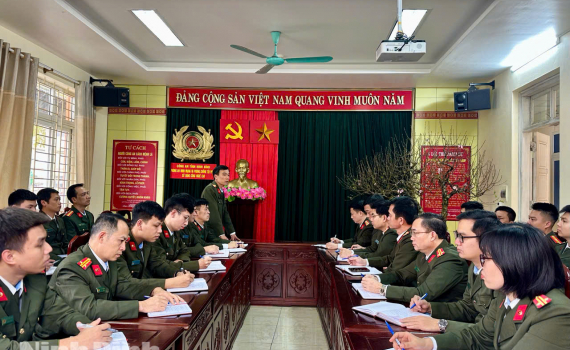 Tăng cường đảm bảo an ninh, an to&agrave;n phục vụ bầu cử đại biểu Quốc hội v&agrave; HĐND c&aacute;c cấp