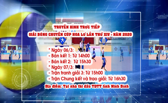 Giải b&oacute;ng chuyền c&uacute;p Hoa Lư lần thứ XIV năm 2020