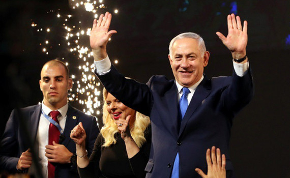Thủ tướng Israel Netanyahu tuy&ecirc;n bố chiến thắng trong bầu cử Quốc hội
