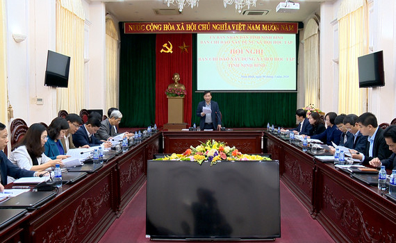 Triển khai nhiệm vụ x&acirc;y dựng x&atilde; hội học tập năm 2020 tỉnh Ninh B&igrave;nh