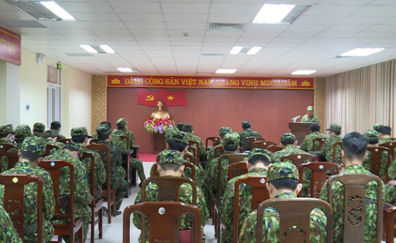 Bộ CHQS tỉnh r&uacute;t kinh nghiệm luyện tập chuyển trạng th&aacute;i sẵn s&agrave;ng chiến đấu
