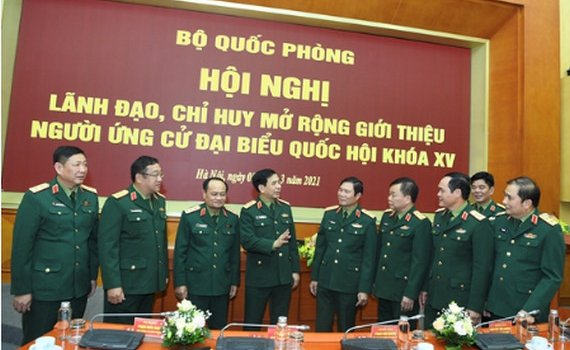 Bộ Quốc ph&ograve;ng giới thiệu hai Thứ trưởng ứng cử ĐBQH kh&oacute;a XV