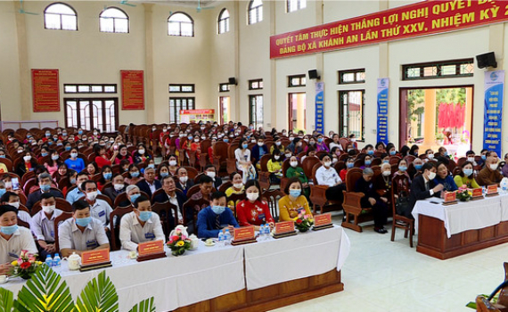 Đại hội đại biểu phụ nữ x&atilde; Kh&aacute;nh An