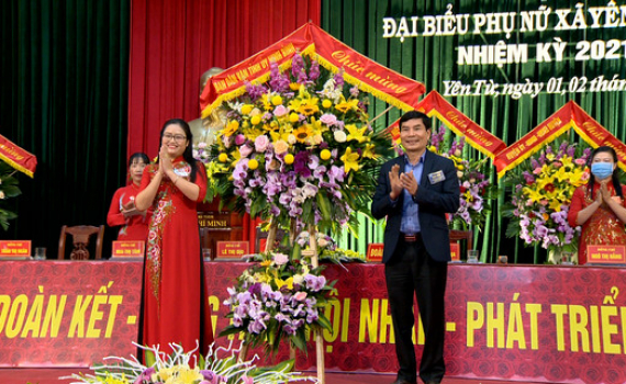 Đại hội đại biểu Phụ nữ x&atilde; Y&ecirc;n Từ lần thứ XI, nhiệm kỳ 2021-2026