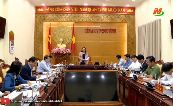 Hội nghị Ban Thường vụ Tỉnh ủy