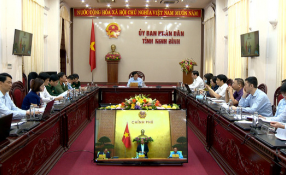 ​​​​Hội nghị trực tuyến to&agrave;n quốc về ph&ograve;ng, chống dịch Covid-19