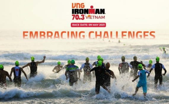 ​IRONMAN 70.3 Vietnam m&ugrave;a thứ 6 diễn ra tại Đ&agrave; Nẵng, ng&agrave;y 9/5