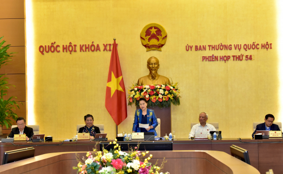 Khai mạc Phi&ecirc;n họp thứ 54 của Ủy ban Thường vụ Quốc hội 