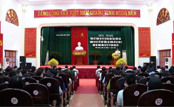 Nho Quan triển khai phương &aacute;n ph&ograve;ng chống thi&ecirc;n tai năm 2021