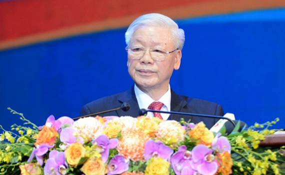 Tổng B&iacute; thư, Chủ tịch nước dự kỷ niệm 90 năm th&agrave;nh lập Đo&agrave;n TNCS Hồ Ch&iacute; Minh