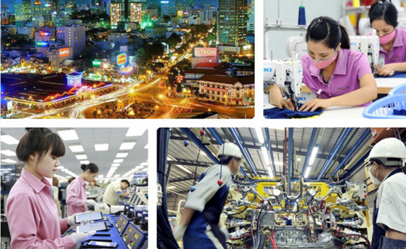 Việt Nam tăng trưởng kh&aacute; so với thế giới 