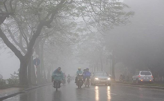Thời tiết ng&agrave;y 11-3: C&aacute;c tỉnh miền Bắc c&oacute; mưa nhỏ, mưa ph&ugrave;n