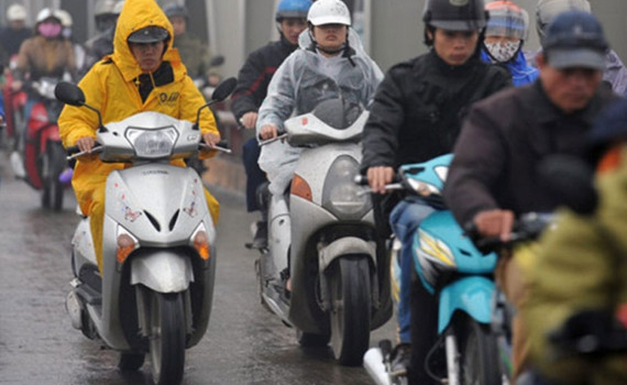 Thời tiết ng&agrave;y 28-3: Ph&iacute;a Bắc đ&ecirc;m v&agrave; s&aacute;ng trời r&eacute;t, c&oacute; mưa