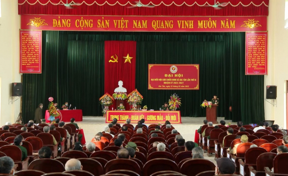 Đại hội đại biểu Hội CCB x&atilde; Gia T&acirc;n, nhiệm kỳ 2022 &ndash; 2027