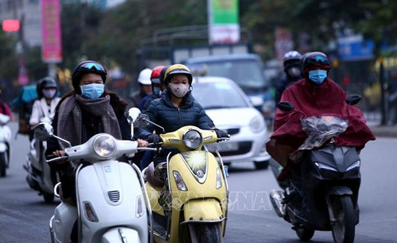 Thời tiết ng&agrave;y 24-3: Miền Bắc đ&ecirc;m v&agrave; s&aacute;ng trời r&eacute;t, c&oacute; mưa nhỏ