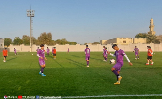 Tuyển U23 Việt Nam hướng đến trận đấu cuối tại Dubai Cup 2022