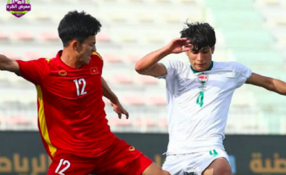 U23 Việt Nam chia điểm với U23 Iraq tại trận mở m&agrave;n Dubai Cup 2022