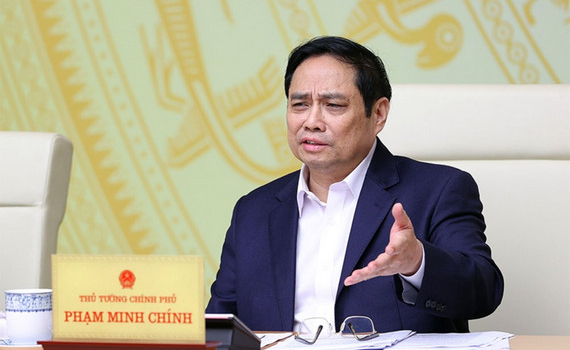 Thủ tướng Phạm Minh Ch&iacute;nh chủ tr&igrave; Hội nghị trực tuyến to&agrave;n quốc với doanh nghiệp Nh&agrave; nước
