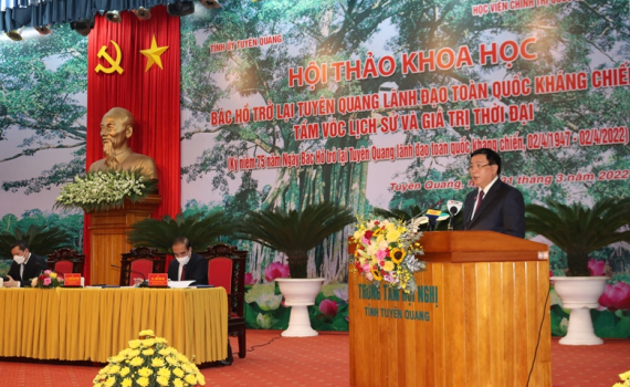 B&aacute;c Hồ trở lại Tuy&ecirc;n Quang l&atilde;nh đạo to&agrave;n quốc kh&aacute;ng chiến - Tầm v&oacute;c lịch sử v&agrave; gi&aacute; trị thời đại