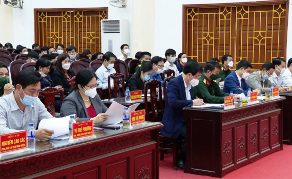 Nho Quan triển khai phương &aacute;n PCTT&TKCN năm 2022