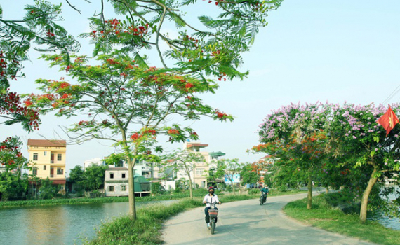 Phấn đấu đến 2025, c&oacute; khoảng 40% số x&atilde; đạt chuẩn n&ocirc;ng th&ocirc;n mới n&acirc;ng cao