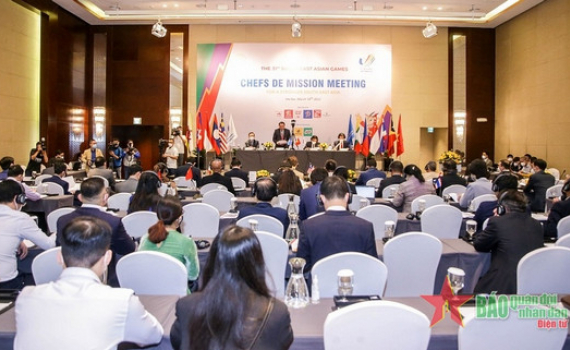 C&ocirc;ng t&aacute;c chuẩn bị SEA Games 31 bảo đảm tiến độ đề ra