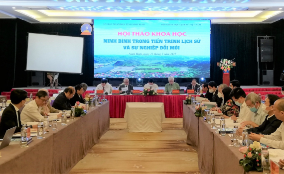 Hội thảo khoa học &ldquo;Ninh B&igrave;nh trong tiến tr&igrave;nh lịch sử v&agrave; sự nghiệp đổi mới&rdquo;