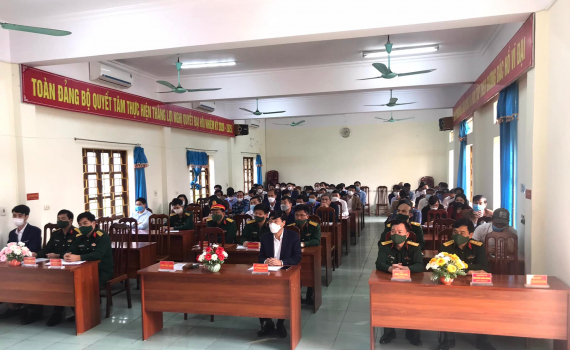 Bồi dưỡng chuy&ecirc;n m&ocirc;n, nghiệp vụ cho ch&iacute;nh trị vi&ecirc;n Ban CHQS cấp x&atilde;