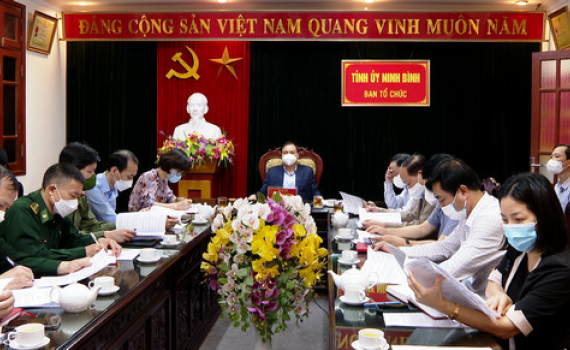 Hội nghị trực tuyến qu&aacute;n triệt, triển khai Quy định 58 của Bộ Ch&iacute;nh trị