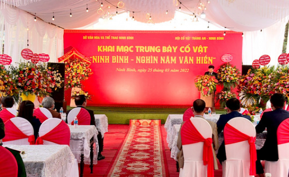 Khai mạc trưng b&agrave;y cổ vật "Ninh B&igrave;nh - ngh&igrave;n năm văn hiến"