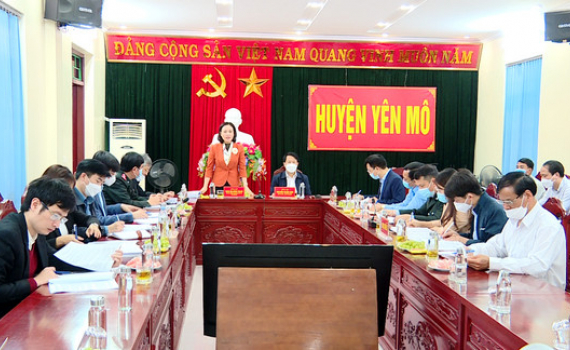 Đo&agrave;n ĐBQH tỉnh gi&aacute;m s&aacute;t tại huyện Y&ecirc;n M&ocirc;, Thanh tra tỉnh