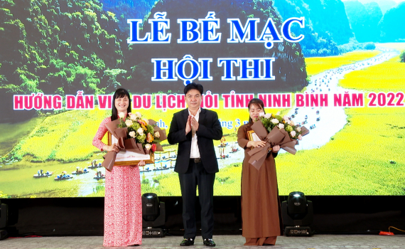 Bế mạc Hội thi hướng dẫn vi&ecirc;n du lịch giỏi tỉnh Ninh B&igrave;nh