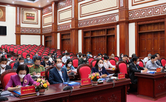 Kỳ họp thứ s&aacute;u, HĐND tỉnh Ninh B&igrave;nh kh&oacute;a XV
