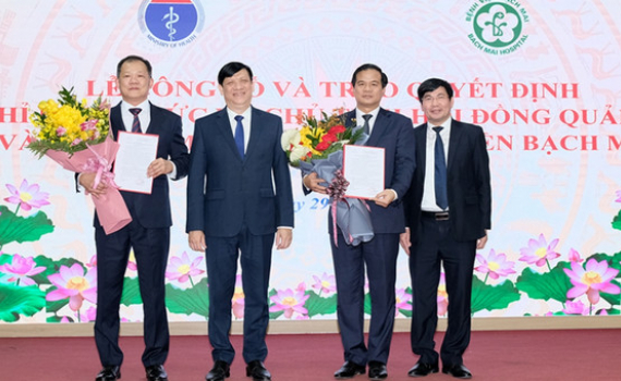 Bộ Y tế bổ nhiệm PGS, TS Đ&agrave;o Xu&acirc;n Cơ giữ chức Gi&aacute;m đốc Bệnh viện Bạch Mai