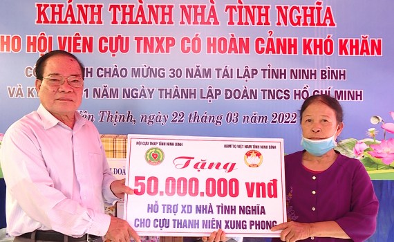 Kh&aacute;nh th&agrave;nh nh&agrave; t&igrave;nh nghĩa cho cựu thanh ni&ecirc;n xung phong kh&oacute; khăn tại Y&ecirc;n M&ocirc;