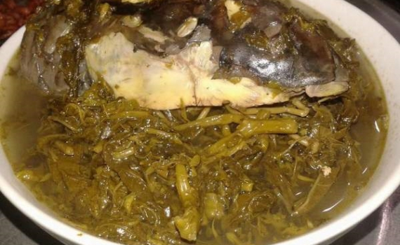 Rau sắn - m&oacute;n ngon v&ugrave;ng trung du đất Tổ ​