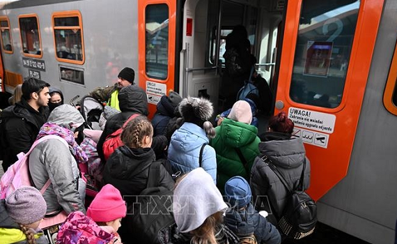 Hầu hết b&agrave; con người Việt Nam tại Ukraine đ&atilde; được sơ t&aacute;n khỏi v&ugrave;ng chiến sự