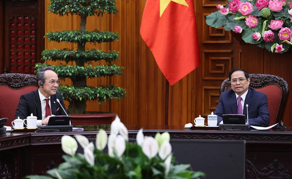 Thủ tướng Phạm Minh Ch&iacute;nh tiếp Đại sứ Th&aacute;i Lan Nikorndej Balankura