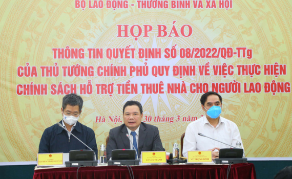 Chi 6.600 tỷ đồng hỗ trợ tiền thu&ecirc; nh&agrave; cho 3,4 triệu người lao động
