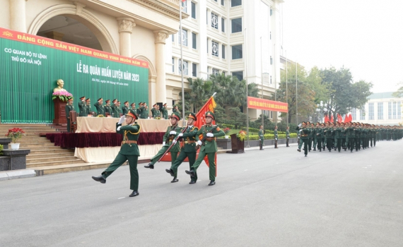 To&agrave;n qu&acirc;n phấn đấu ho&agrave;n th&agrave;nh tốt nhiệm vụ huấn luyện