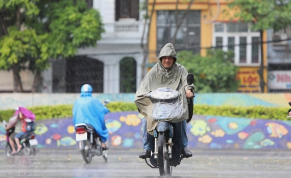 Thời tiết h&ocirc;m nay (10-3): Bắc bộ c&oacute; mưa, Nam Bộ nắng n&oacute;ng